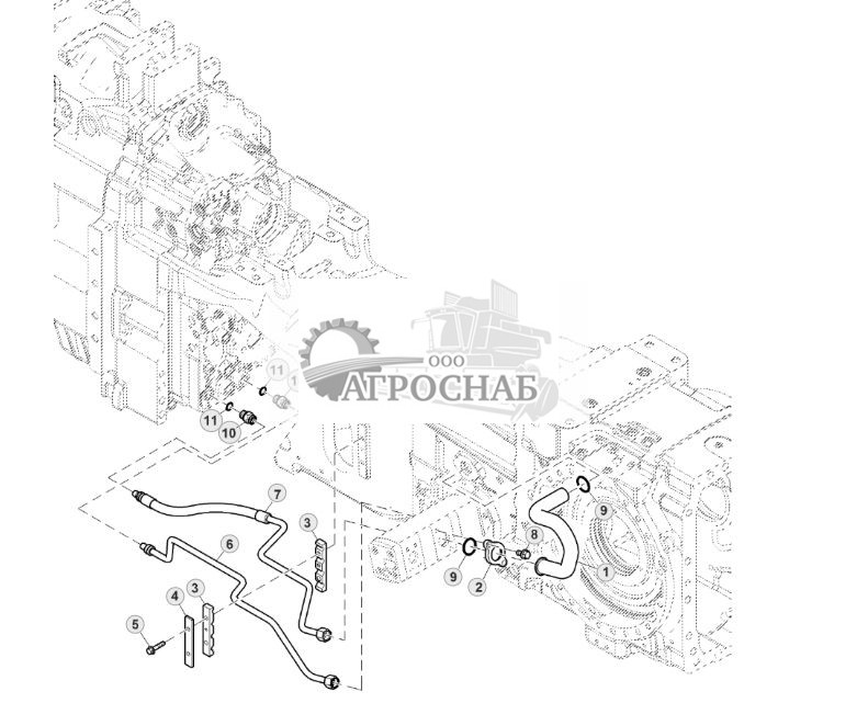 Трубопроводы насоса трансмиссии, IVT™ - ST786995 615.jpg